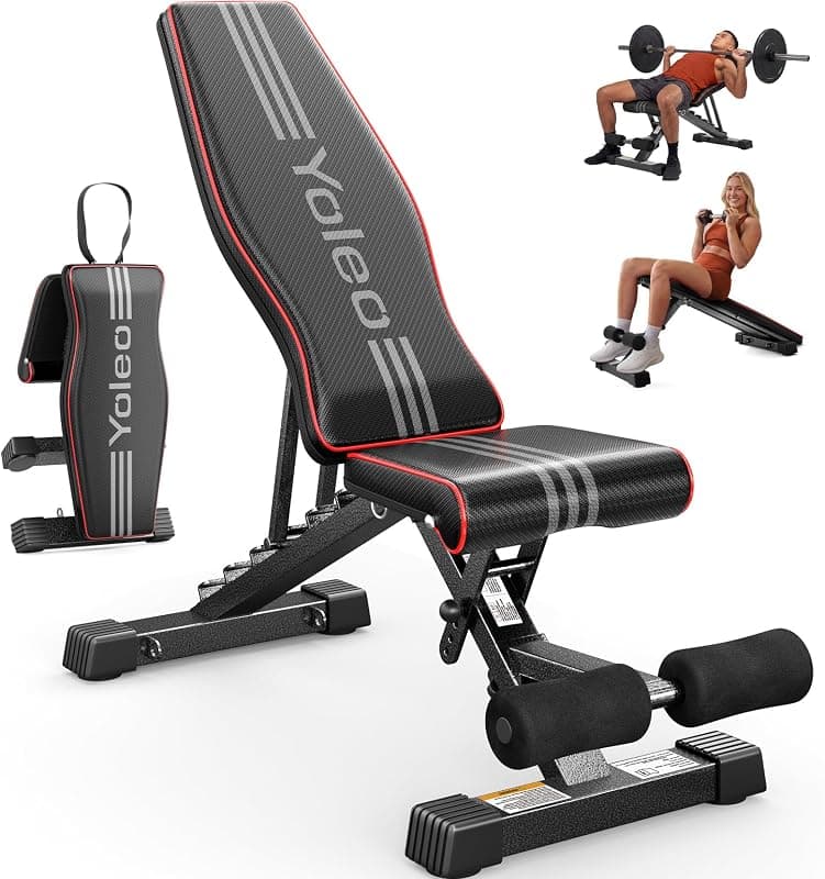 YOLEO Adjustable Weight Bench Review & Test Results