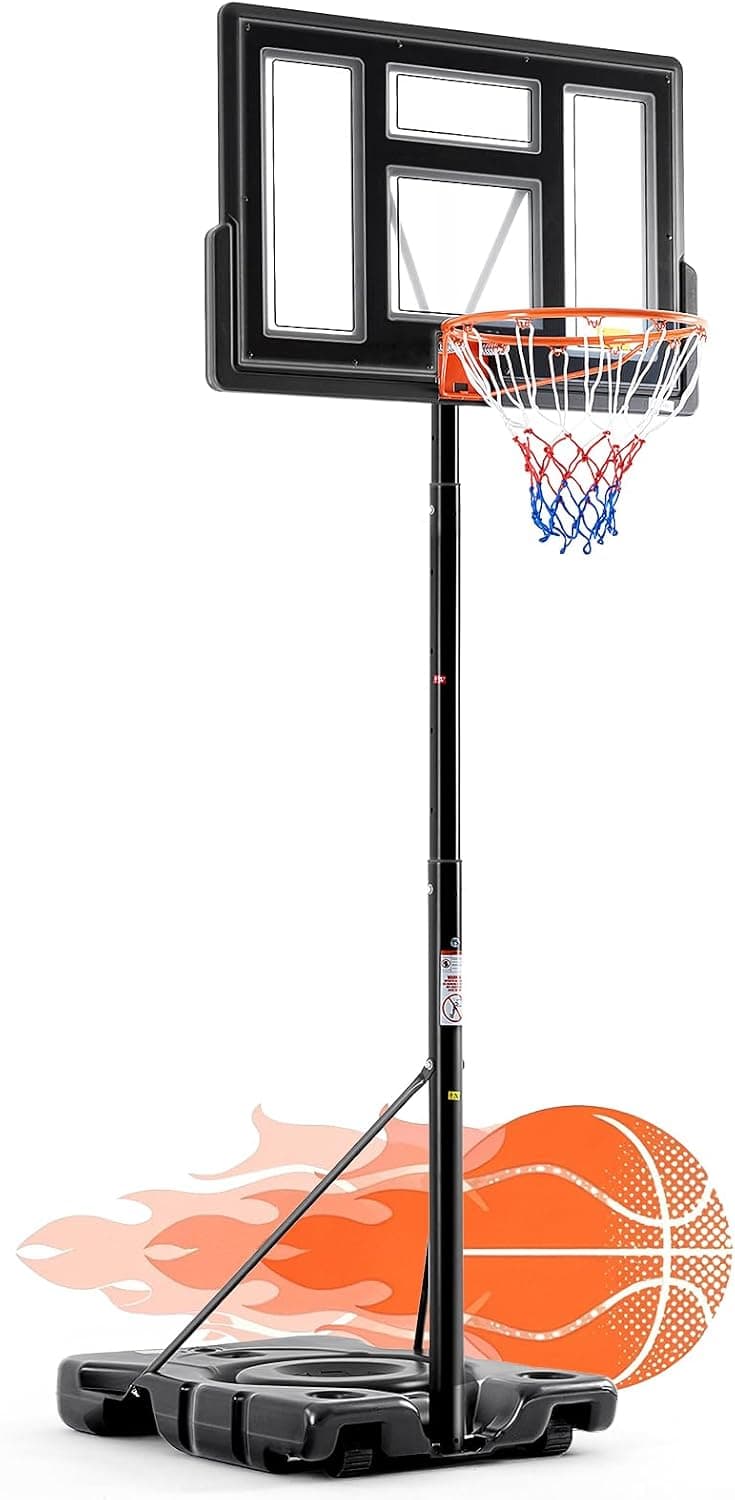 Adjustable 10ft Portable Basketball Hoop Review & Test Results