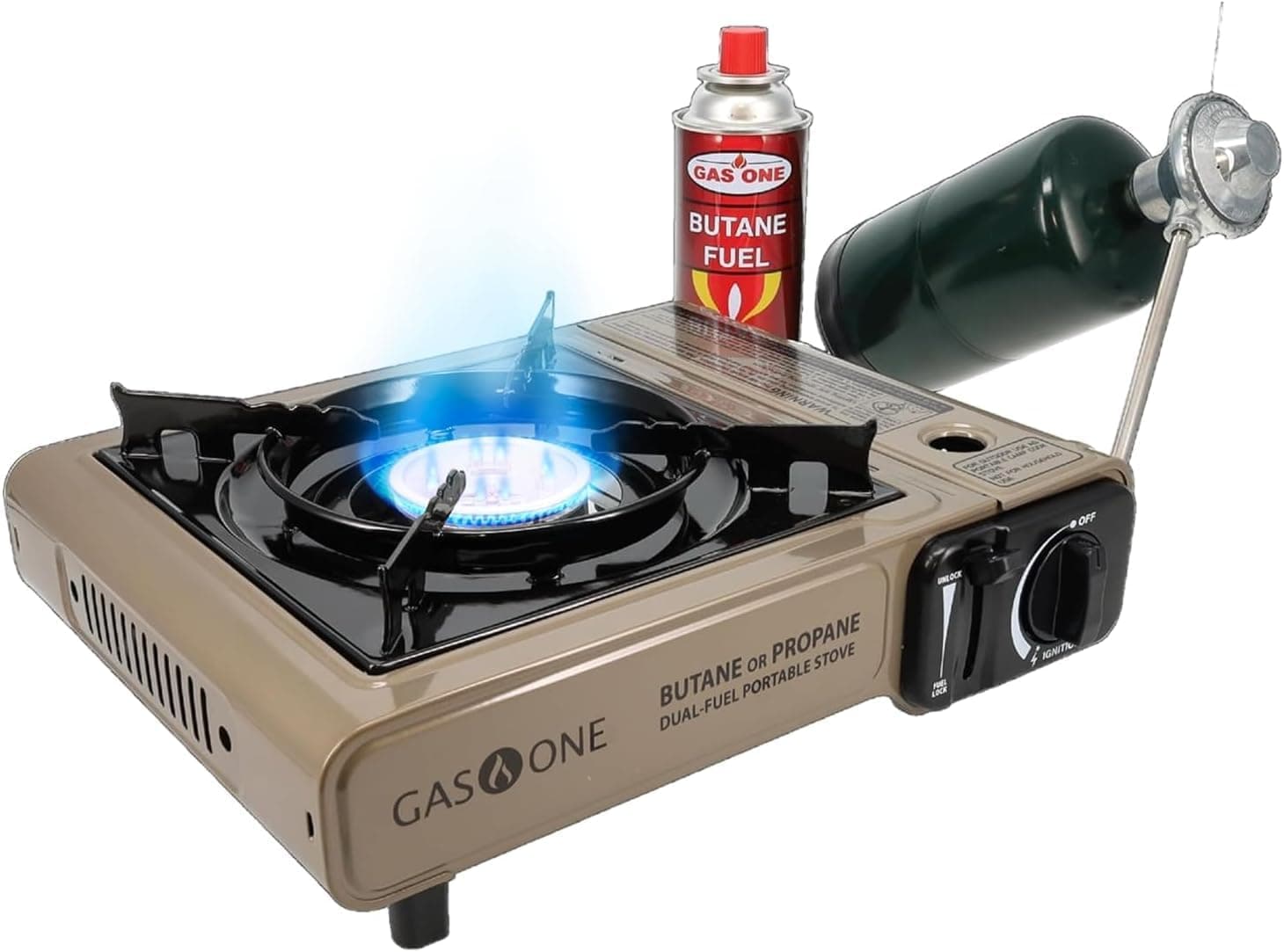 Dual-Fuel Portable Camping Stove Review & Test Results