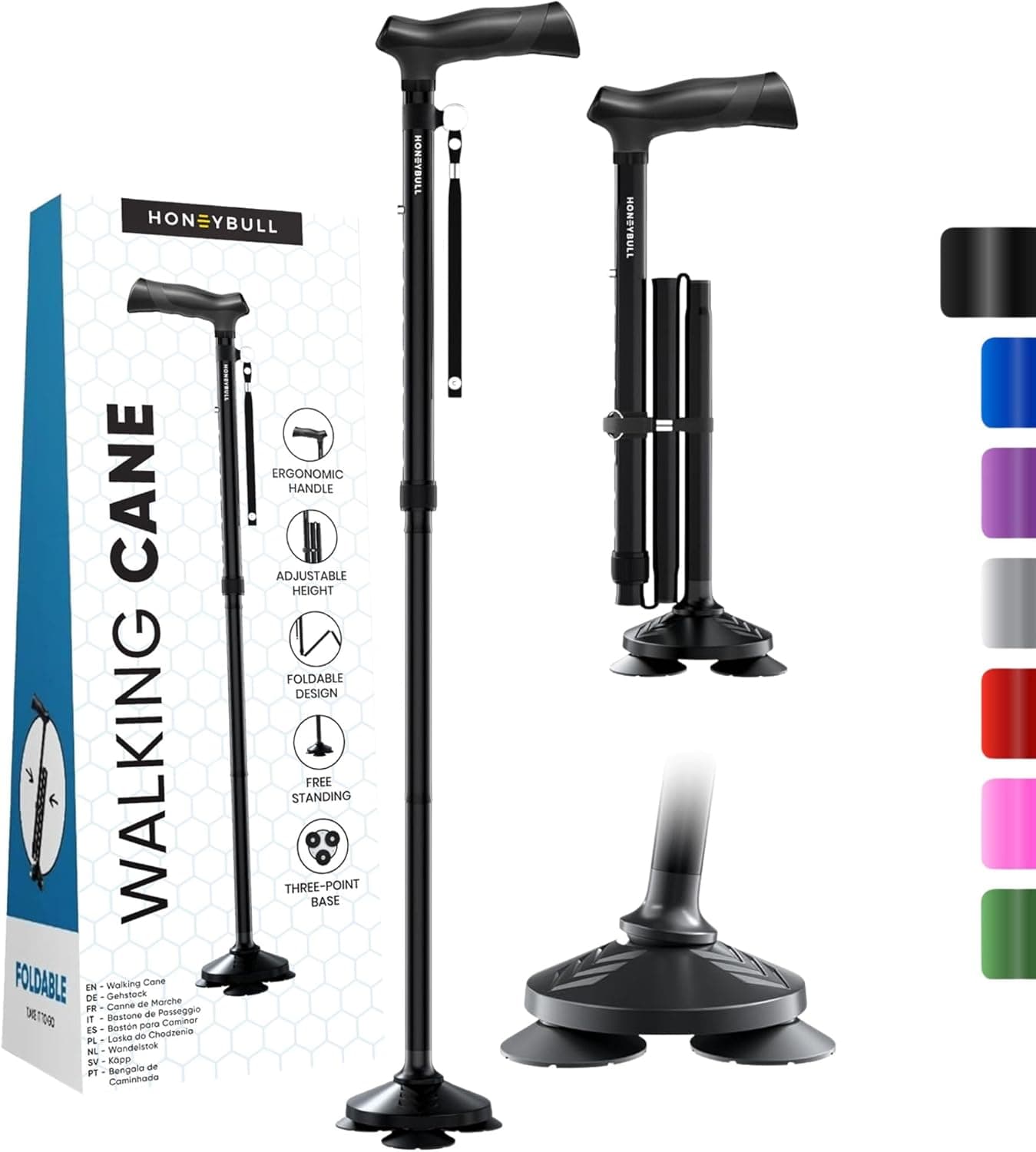 Foldable Heavy‑Duty Walking Cane Review & Test Results