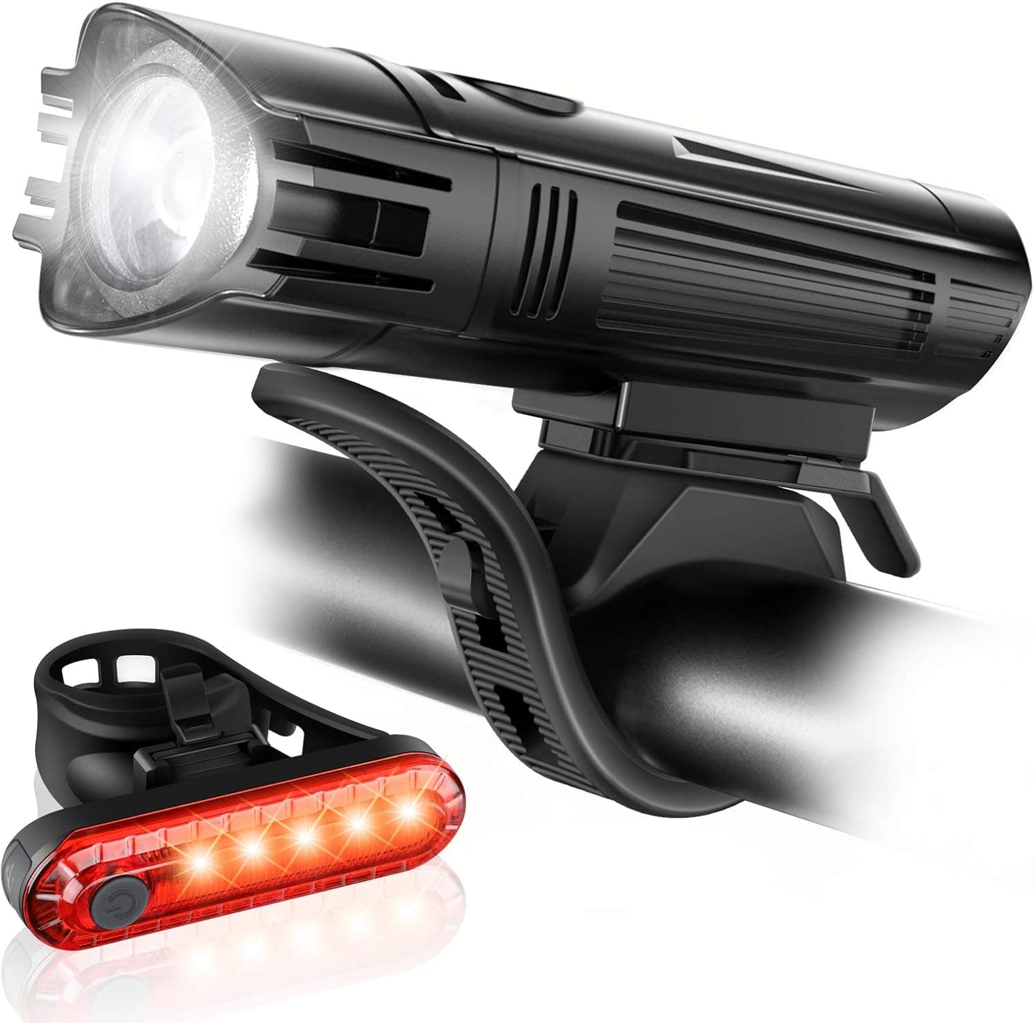 Ultra Bright USB Bike Light Set Review & Test Results