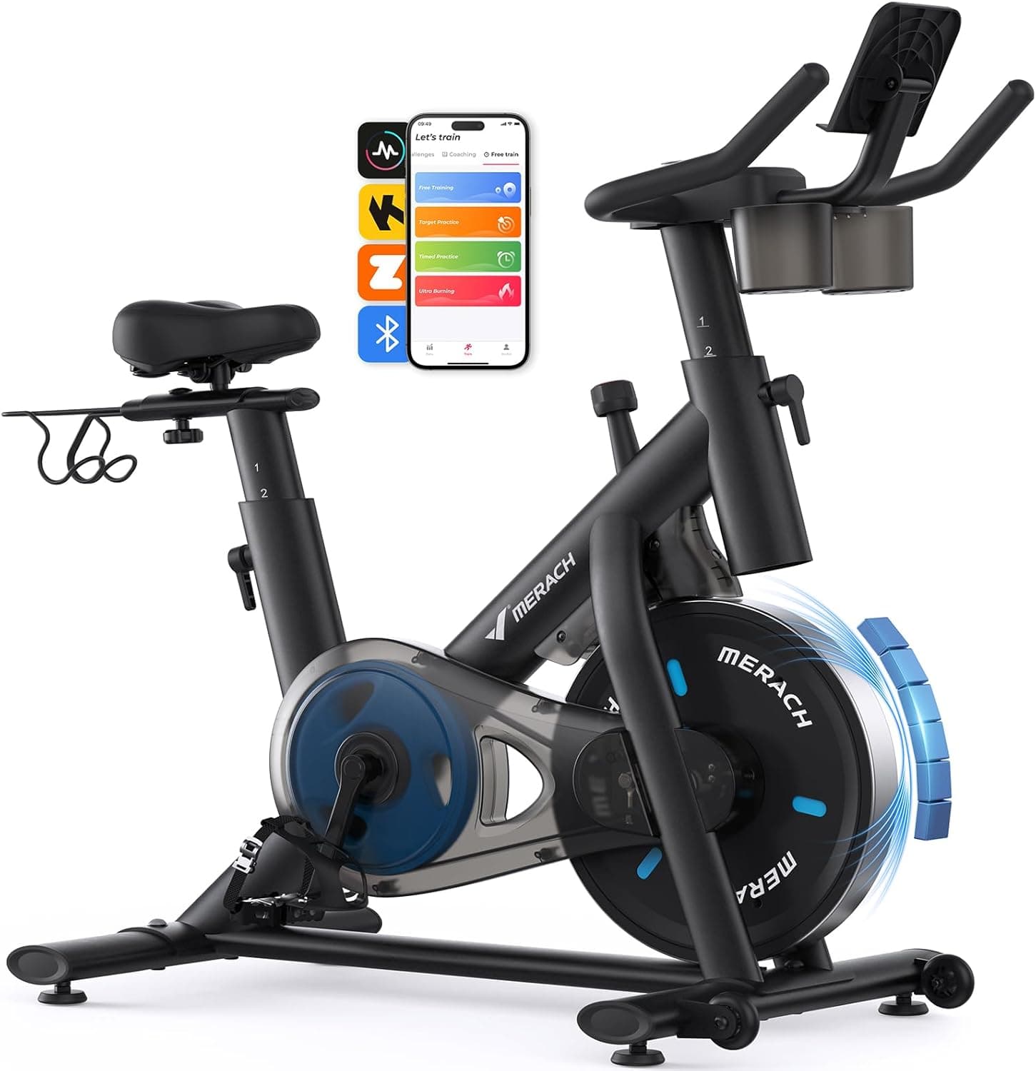 Merach Silent Magnetic Spin Bike Review & Test Results