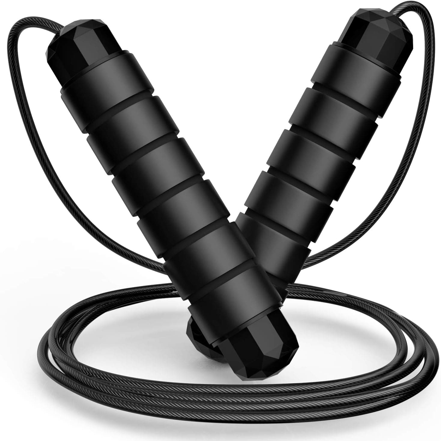 Jump Rope, Tangle-Free Rapid Speed Jumping Rope Cable with B Review & Test Results