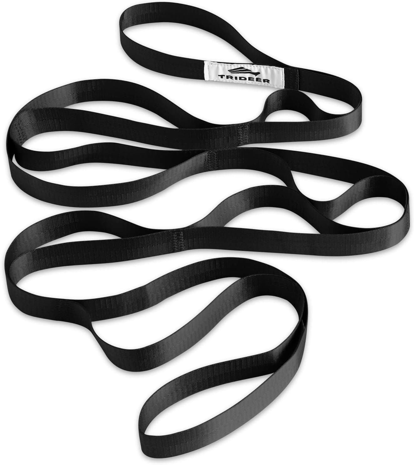 Trideer Non-Elastic Stretching Strap with Loops for Physical Review & Test Results
