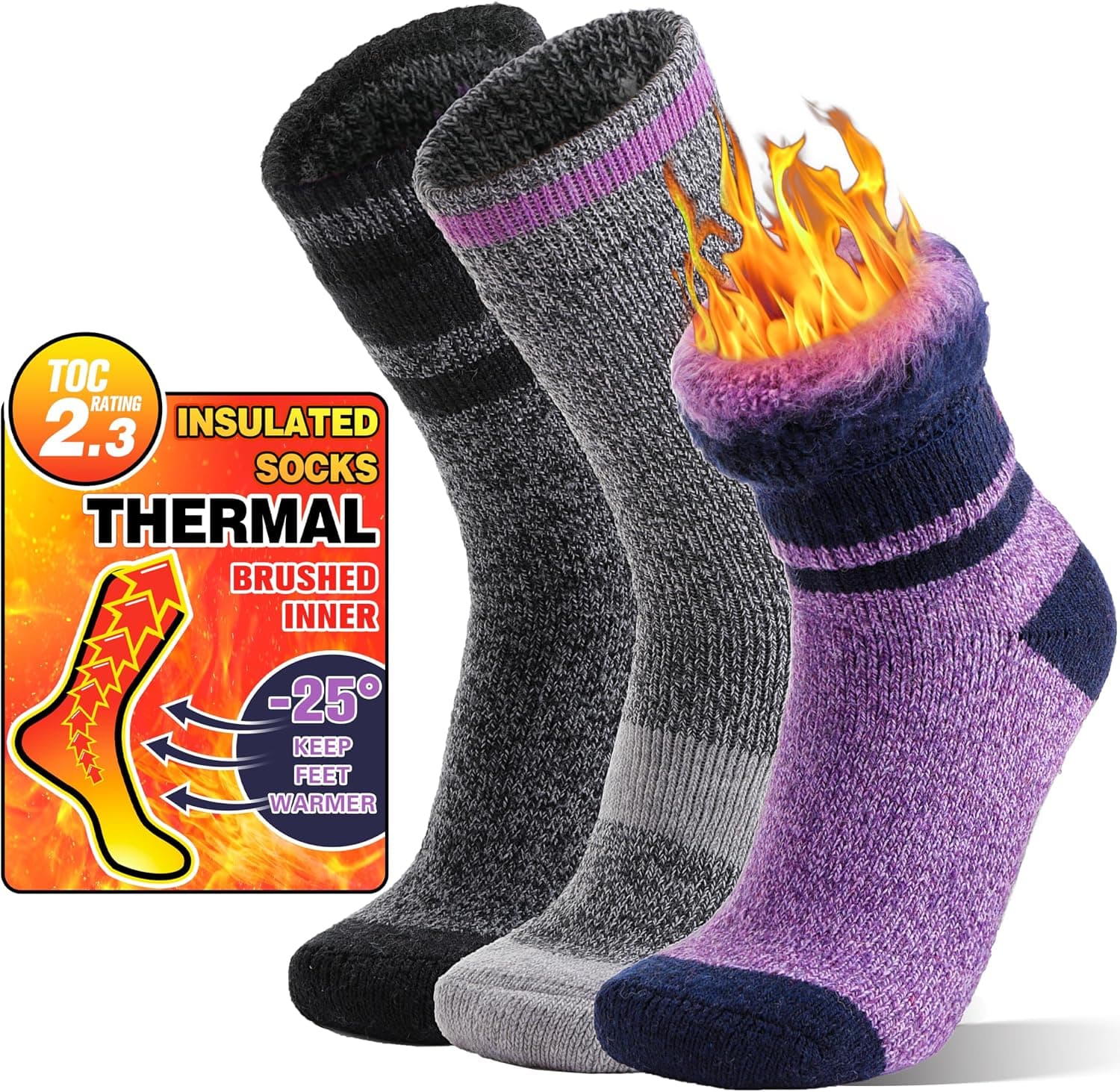 Heat‑Guard Winter Ski Socks Review & Test Results